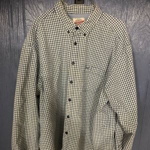 XXL Eddie Bauer Long Sleeved Button Down Shirt